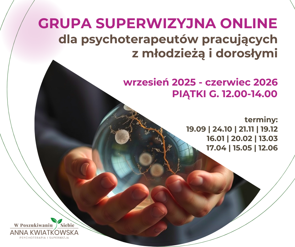Grupa superwizyjna online w piątki 12-14